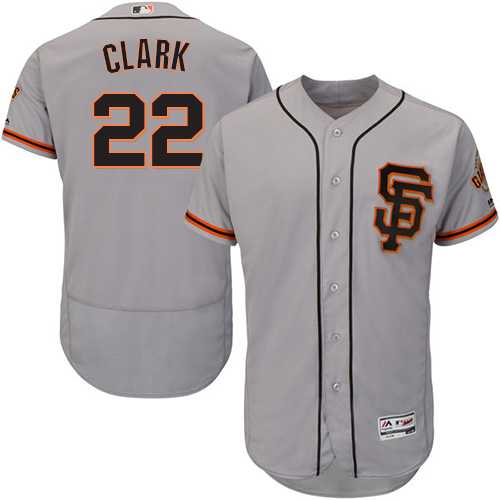 San Francisco Giants #22 Will Clark Gray Road 2 Flexbase Stitched Jersey DingZhi,We sell and wholesale San Francisco Giants #22 Will Clark Gray Road 2 Flexbase Stitched Jersey DingZhi on line form chian!