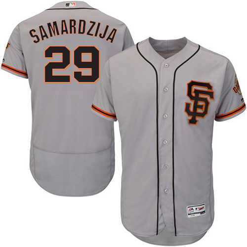 San Francisco Giants #29 Jeff Samardzija Gray Road 2 Flexbase Stitched Jersey DingZhi,We sell and wholesale San Francisco Giants #29 Jeff Samardzija Gray Road 2 Flexbase Stitched Jersey DingZhi on line form chian!