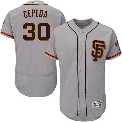 San Francisco Giants #30 Orlando Cepeda Gray Road 2 Flexbase Stitched Jersey DingZhi,We sell and wholesale San Francisco Giants #30 Orlando Cepeda Gray Road 2 Flexbase Stitched Jersey DingZhi on line form chian!