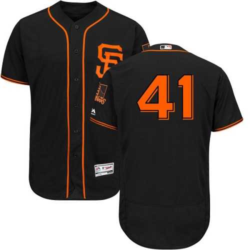 San Francisco Giants #41 Mark Melancon Black Flexbase Stitched Jersey DingZhi,We sell and wholesale San Francisco Giants #41 Mark Melancon Black Flexbase Stitched Jersey DingZhi on line form chian!