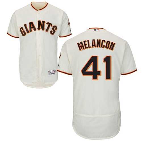 San Francisco Giants #41 Mark Melancon Cream Flexbase Stitched Jersey DingZhi,We sell and wholesale San Francisco Giants #41 Mark Melancon Cream Flexbase Stitched Jersey DingZhi on line form chian!