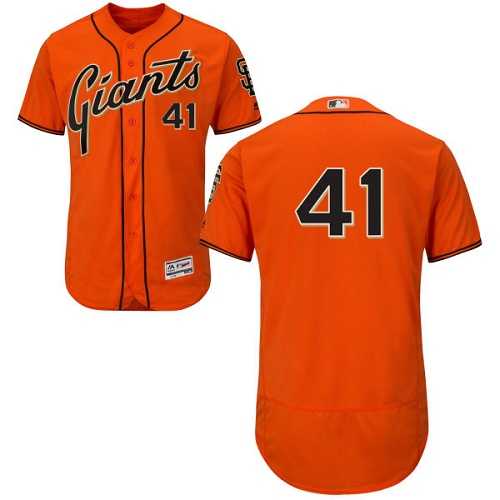 San Francisco Giants #41 Mark Melancon Orange Flexbase Stitched Jersey DingZhi,We sell and wholesale San Francisco Giants #41 Mark Melancon Orange Flexbase Stitched Jersey DingZhi on line form chian!