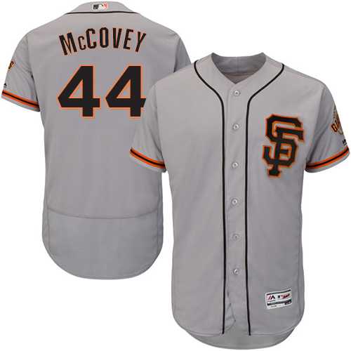 San Francisco Giants #44 Willie McCovey Gray Road 2 Flexbase Stitched Jersey DingZhi,We sell and wholesale San Francisco Giants #44 Willie McCovey Gray Road 2 Flexbase Stitched Jersey DingZhi on line form chian!