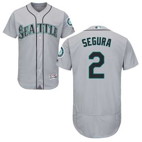 Seattle Mariners #2 Jean Segura Gray Flexbase Stitched Jersey DingZhi,We sell and wholesale Seattle Mariners #2 Jean Segura Gray Flexbase Stitched Jersey DingZhi on line form chian!