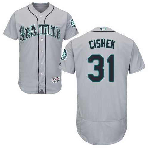 Seattle Mariners #31 Steve Cishek Gray Flexbase Stitched Jersey DingZhi,We sell and wholesale Seattle Mariners #31 Steve Cishek Gray Flexbase Stitched Jersey DingZhi on line form chian!