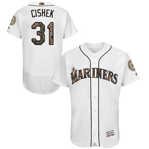 Seattle Mariners #31 Steve Cishek White Memorial Day Flexbase Stitched Jersey DingZhi,We sell and wholesale Seattle Mariners #31 Steve Cishek White Memorial Day Flexbase Stitched Jersey DingZhi on line form chian!
