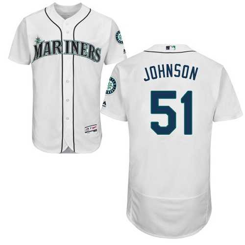 Seattle Mariners #51 Randy Johnson White Flexbase Stitched Jersey DingZhi,We sell and wholesale Seattle Mariners #51 Randy Johnson White Flexbase Stitched Jersey DingZhi on line form chian!