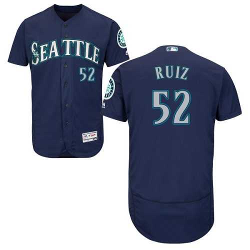 Seattle Mariners #52 Carlos Ruiz Navy Flexbase Stitched Jersey DingZhi,We sell and wholesale Seattle Mariners #52 Carlos Ruiz Navy Flexbase Stitched Jersey DingZhi on line form chian!
