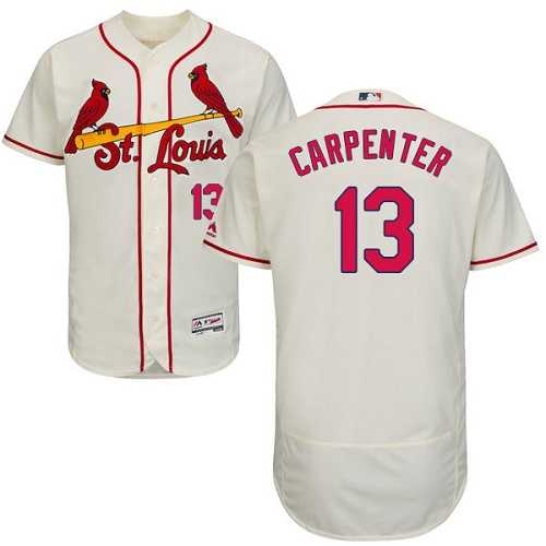 St. Louis Cardinals #13 Matt Carpenter Cream Flexbase Stitched Jersey DingZhi,We sell and wholesale St. Louis Cardinals #13 Matt Carpenter Cream Flexbase Stitched Jersey DingZhi on line form chian!