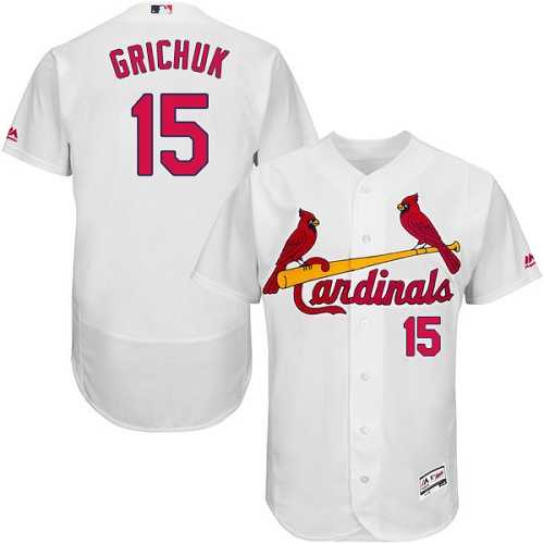 St. Louis Cardinals #15 Randal Grichuk White Flexbase Stitched Jersey DingZhi,We sell and wholesale St. Louis Cardinals #15 Randal Grichuk White Flexbase Stitched Jersey DingZhi on line form chian!