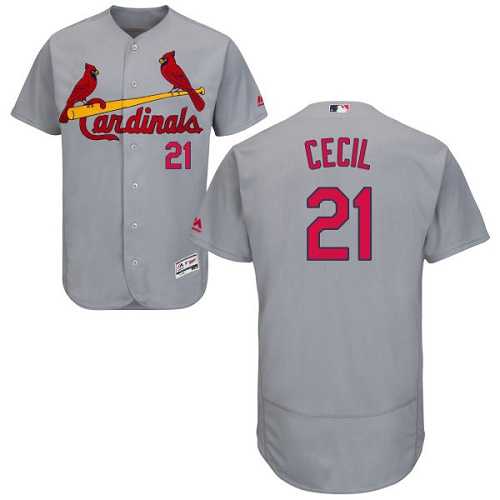 St. Louis Cardinals #21 Brett Cecil Gray Flexbase Stitched Jersey DingZhi,We sell and wholesale St. Louis Cardinals #21 Brett Cecil Gray Flexbase Stitched Jersey DingZhi on line form chian!