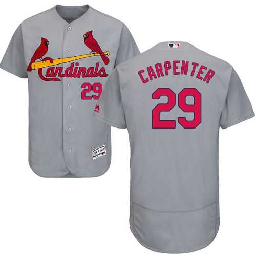 St. Louis Cardinals #29 Chris Carpenter Gray Flexbase Stitched Jersey DingZhi,We sell and wholesale St. Louis Cardinals #29 Chris Carpenter Gray Flexbase Stitched Jersey DingZhi on line form chian!