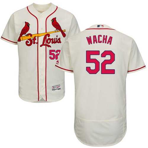 St. Louis Cardinals #52 Michael Wacha Cream Flexbase Stitched Jersey DingZhi,We sell and wholesale St. Louis Cardinals #52 Michael Wacha Cream Flexbase Stitched Jersey DingZhi on line form chian!