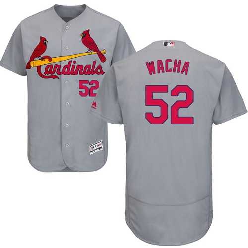 St. Louis Cardinals #52 Michael Wacha Gray Flexbase Stitched Jersey DingZhi,We sell and wholesale St. Louis Cardinals #52 Michael Wacha Gray Flexbase Stitched Jersey DingZhi on line form chian!