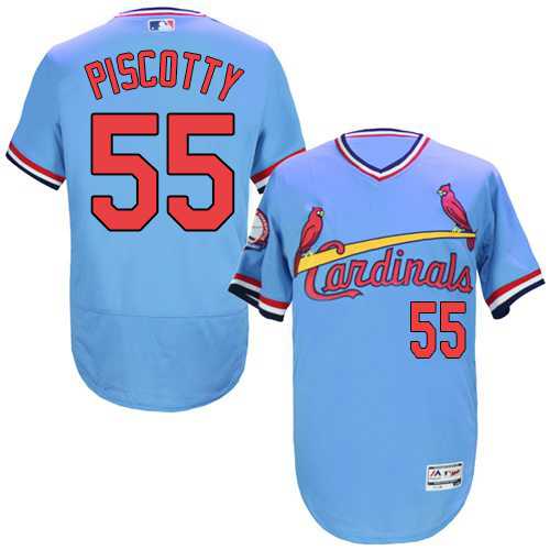St. Louis Cardinals #55 Stephen Piscotty Light Blue Cooperstown Collection Flexbase Stitched Jersey DingZhi,We sell and wholesale St. Louis Cardinals #55 Stephen Piscotty Light Blue Cooperstown Collection Flexbase Stitched Jersey DingZhi on line form chian!