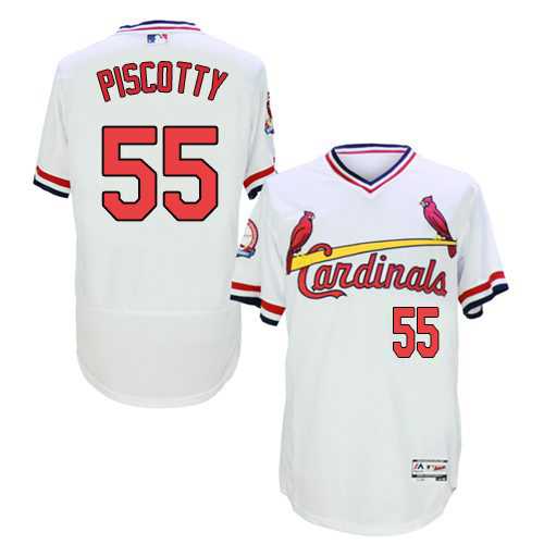 St. Louis Cardinals #55 Stephen Piscotty White 1985 Throwback Flexbase Stitched Jersey DingZhi,We sell and wholesale St. Louis Cardinals #55 Stephen Piscotty White 1985 Throwback Flexbase Stitched Jersey DingZhi on line form chian!