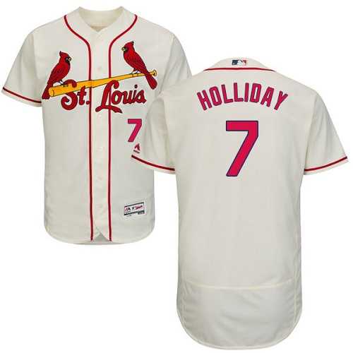 St. Louis Cardinals #7 Matt Holliday Cream Flexbase Stitched Jersey DingZhi,We sell and wholesale St. Louis Cardinals #7 Matt Holliday Cream Flexbase Stitched Jersey DingZhi on line form chian!