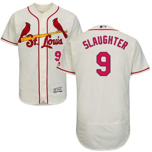 St. Louis Cardinals #9 Enos Slaughter Cream Flexbase Stitched Jersey DingZhi,We sell and wholesale St. Louis Cardinals #9 Enos Slaughter Cream Flexbase Stitched Jersey DingZhi on line form chian!