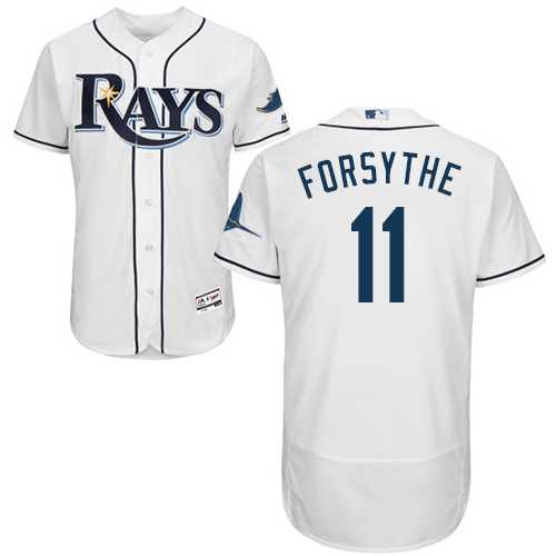 Tampa Bay Rays #11 Logan Forsythe White Flexbase Stitched Jersey DingZhi,We sell and wholesale Tampa Bay Rays #11 Logan Forsythe White Flexbase Stitched Jersey DingZhi on line form chian!