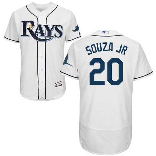 Tampa Bay Rays #20 Steven Souza Jr. White Flexbase Stitched Jersey DingZhi,We sell and wholesale Tampa Bay Rays #20 Steven Souza Jr. White Flexbase Stitched Jersey DingZhi on line form chian!