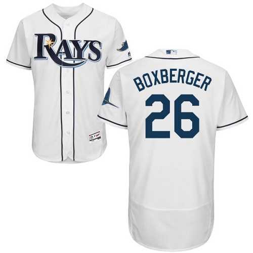 Tampa Bay Rays #26 Brad Boxberger White Flexbase Stitched Jersey DingZhi,We sell and wholesale Tampa Bay Rays #26 Brad Boxberger White Flexbase Stitched Jersey DingZhi on line form chian!