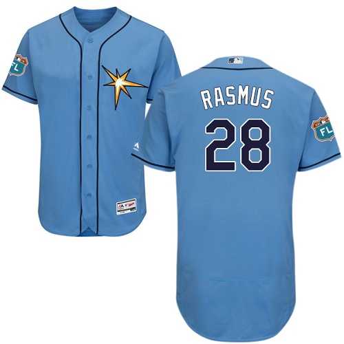 Tampa Bay Rays #28 Colby Rasmus Light Blue Flexbase Stitched Jersey DingZhi,We sell and wholesale Tampa Bay Rays #28 Colby Rasmus Light Blue Flexbase Stitched Jersey DingZhi on line form chian!