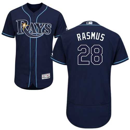 Tampa Bay Rays #28 Colby Rasmus Navy Flexbase Stitched Jersey DingZhi,We sell and wholesale Tampa Bay Rays #28 Colby Rasmus Navy Flexbase Stitched Jersey DingZhi on line form chian!