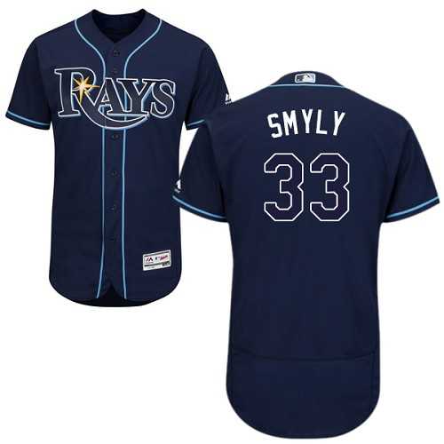 Tampa Bay Rays #33 Drew Smyly Navy Flexbase Stitched Jersey DingZhi,We sell and wholesale Tampa Bay Rays #33 Drew Smyly Navy Flexbase Stitched Jersey DingZhi on line form chian!