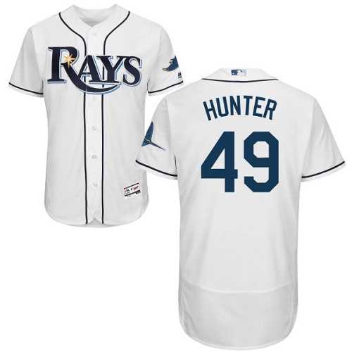 Tampa Bay Rays #49 Tommy Hunter White Flexbase Stitched Jersey DingZhi,We sell and wholesale Tampa Bay Rays #49 Tommy Hunter White Flexbase Stitched Jersey DingZhi on line form chian!