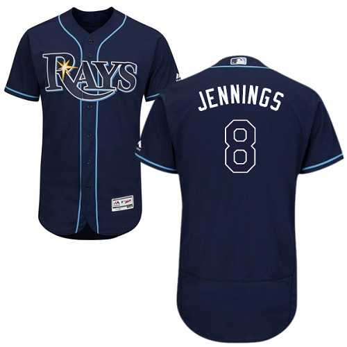 Tampa Bay Rays #8 Desmond Jennings Navy Flexbase Stitched Jersey DingZhi,We sell and wholesale Tampa Bay Rays #8 Desmond Jennings Navy Flexbase Stitched Jersey DingZhi on line form chian!