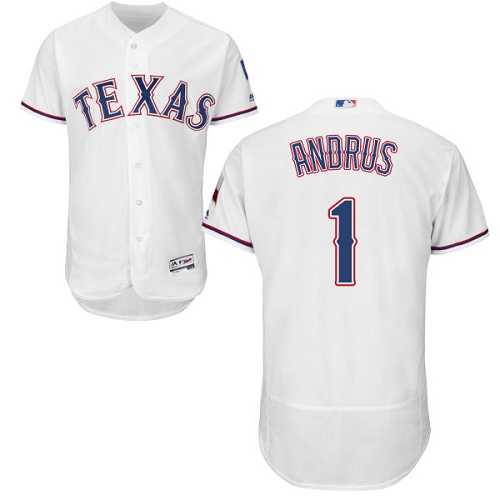 Texas Rangers #1 Elvis Andrus White Flexbase Stitched Jersey DingZhi,We sell and wholesale Texas Rangers #1 Elvis Andrus White Flexbase Stitched Jersey DingZhi on line form chian!
