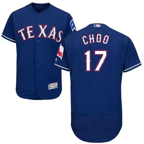 Texas Rangers #17 Shin Soo Choo Blue Flexbase Stitched Jersey DingZhi,We sell and wholesale Texas Rangers #17 Shin Soo Choo Blue Flexbase Stitched Jersey DingZhi on line form chian!