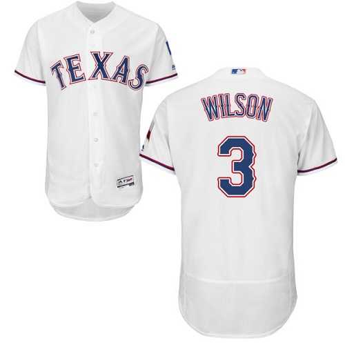 Texas Rangers #3 C.J. Wilson White Flexbase Stitched Jersey DingZhi,We sell and wholesale Texas Rangers #3 C.J. Wilson White Flexbase Stitched Jersey DingZhi on line form chian!