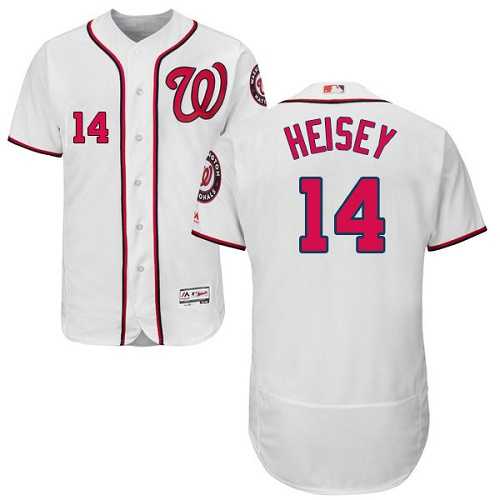 Washington Nationals #14 Chris Heisey White Flexbase Stitched Jersey DingZhi,We sell and wholesale Washington Nationals #14 Chris Heisey White Flexbase Stitched Jersey DingZhi on line form chian!