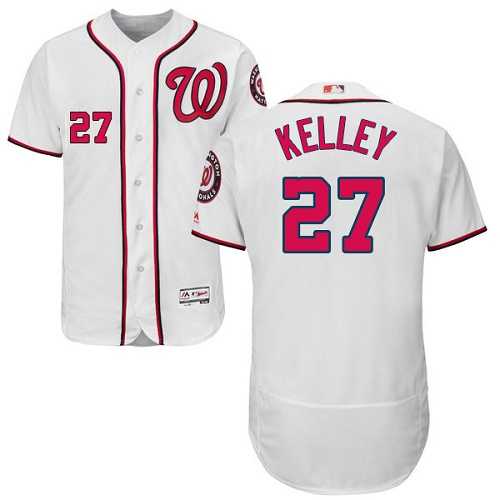 Washington Nationals #27 Shawn Kelley White Flexbase Stitched Jersey DingZhi,We sell and wholesale Washington Nationals #27 Shawn Kelley White Flexbase Stitched Jersey DingZhi on line form chian!