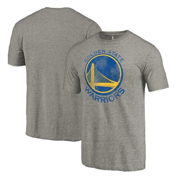 Men's Golden State Warriors Fanatics Branded Heathered Gray Distressed Primary Logo Tri Blend T-shirt FengYun,We sell and wholesale Men's Golden State Warriors Fanatics Branded Heathered Gray Distressed Primary Logo Tri Blend T-shirt FengYun on line form chian!