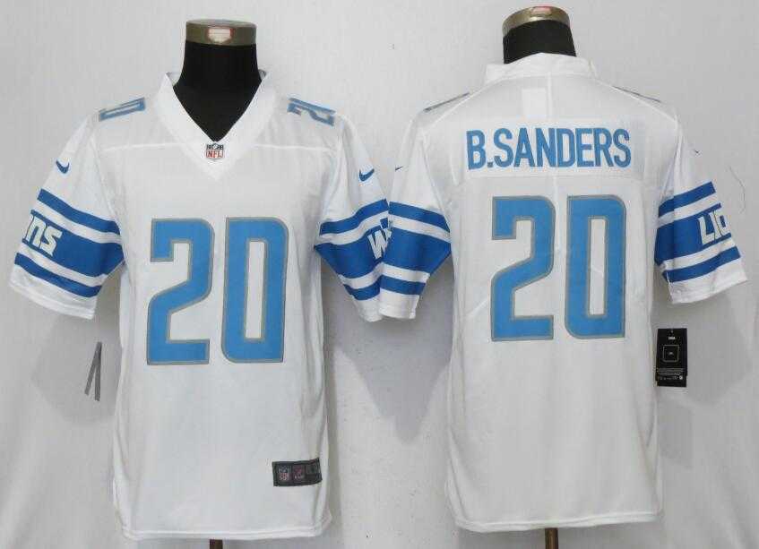 Nike Limited Detroit Lions #20 Barry Sanders White Vapor Untouchable Jersey,We sell and wholesale Nike Limited Detroit Lions #20 Barry Sanders White Vapor Untouchable Jersey on line form chian!