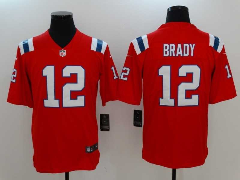 Nike Limited New England Patriots #12 Tom Brady Red Vapor Untouchable Jersey,We sell and wholesale Nike Limited New England Patriots #12 Tom Brady Red Vapor Untouchable Jersey on line form chian!
