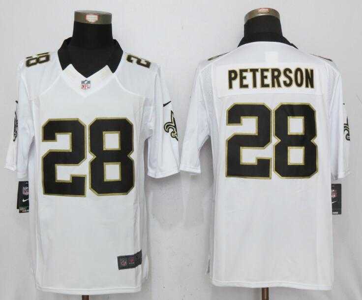 Nike Limited New Orleans Saints #28 Adrian Peterson White Jersey,We sell and wholesale Nike Limited New Orleans Saints #28 Adrian Peterson White Jersey on line form chian!