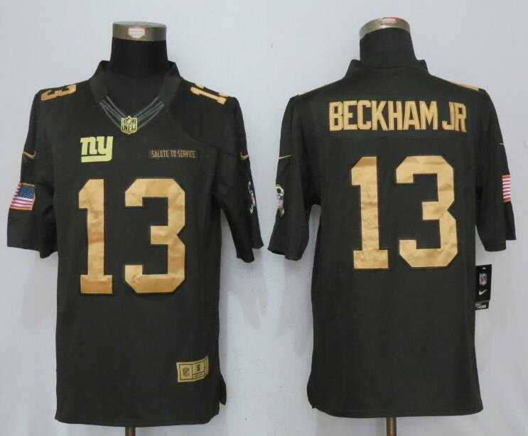Nike Limited New York Giants #13 Beckham JR Gold Anthracite Salute To Service Jersey,We sell and wholesale Nike Limited New York Giants #13 Beckham JR Gold Anthracite Salute To Service Jersey on line form chian!
