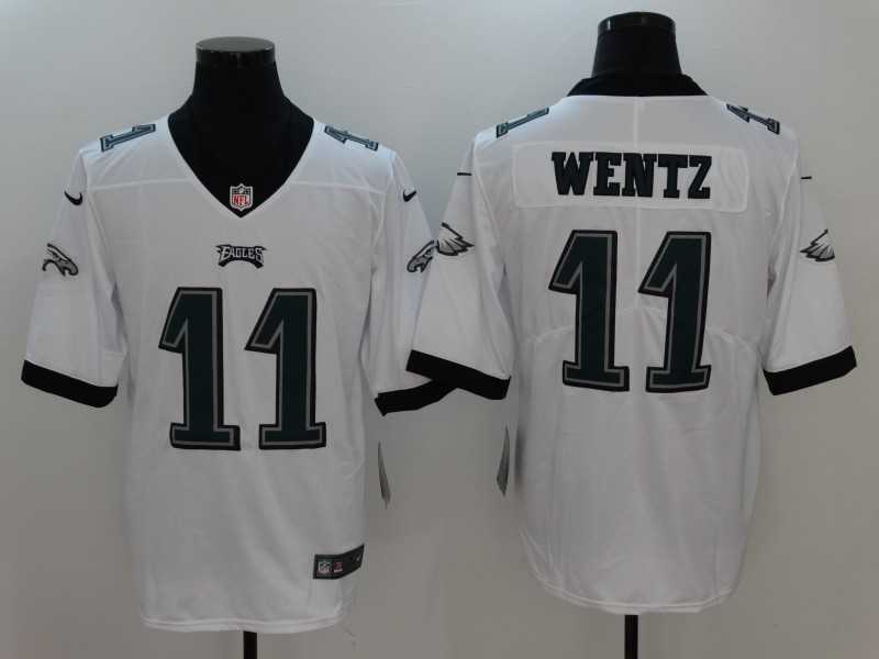 Nike Limited Philadelphia Eagles #11 Carson Wentz White Vapor Untouchable Jersey,We sell and wholesale Nike Limited Philadelphia Eagles #11 Carson Wentz White Vapor Untouchable Jersey on line form chian!