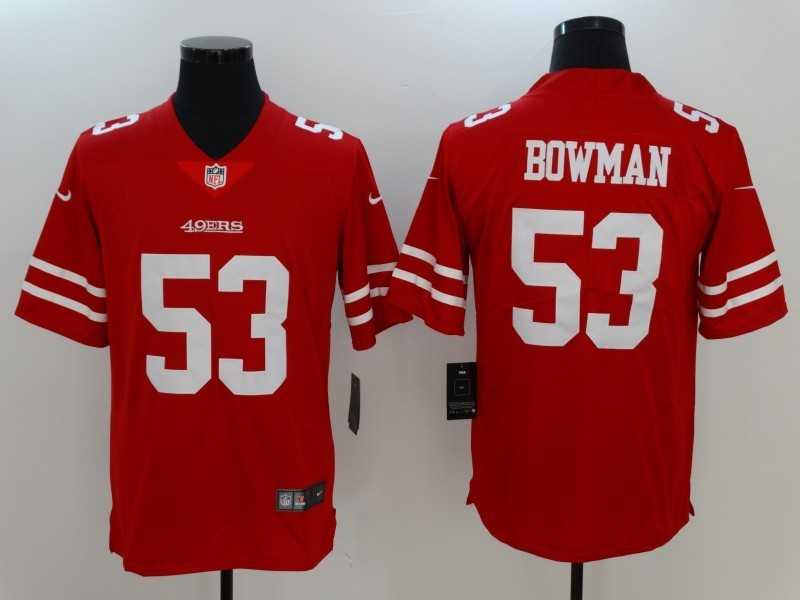 Nike Limited San Francisco 49ers #53 NaVorro Bowman Red Vapor Untouchable Jersey,We sell and wholesale Nike Limited San Francisco 49ers #53 NaVorro Bowman Red Vapor Untouchable Jersey on line form chian!