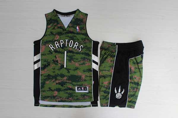 Raptors #1 Tracy McGrady Camo Canada Flag Swingman Jersey(With Shorts),We sell and wholesale Raptors #1 Tracy McGrady Camo Canada Flag Swingman Jersey(With Shorts) on line form chian!