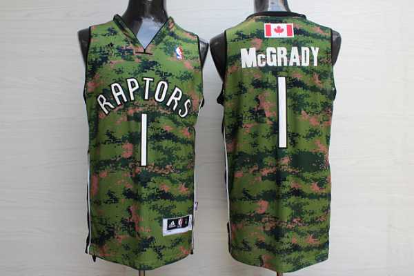 Toronto Raptors #1 Tracy McGrady Camo Canada Flag Swingman Jersey,We sell and wholesale Toronto Raptors #1 Tracy McGrady Camo Canada Flag Swingman Jersey on line form chian!