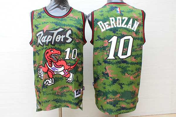 Toronto Raptors #10 DeMar DeRozan Camo Swingman Jersey,We sell and wholesale Toronto Raptors #10 DeMar DeRozan Camo Swingman Jersey on line form chian!