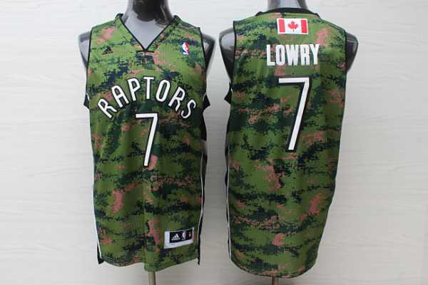 Toronto Raptors #7 Kyle Lowry Camo Canada Flag Swingman Jersey,We sell and wholesale Toronto Raptors #7 Kyle Lowry Camo Canada Flag Swingman Jersey on line form chian!
