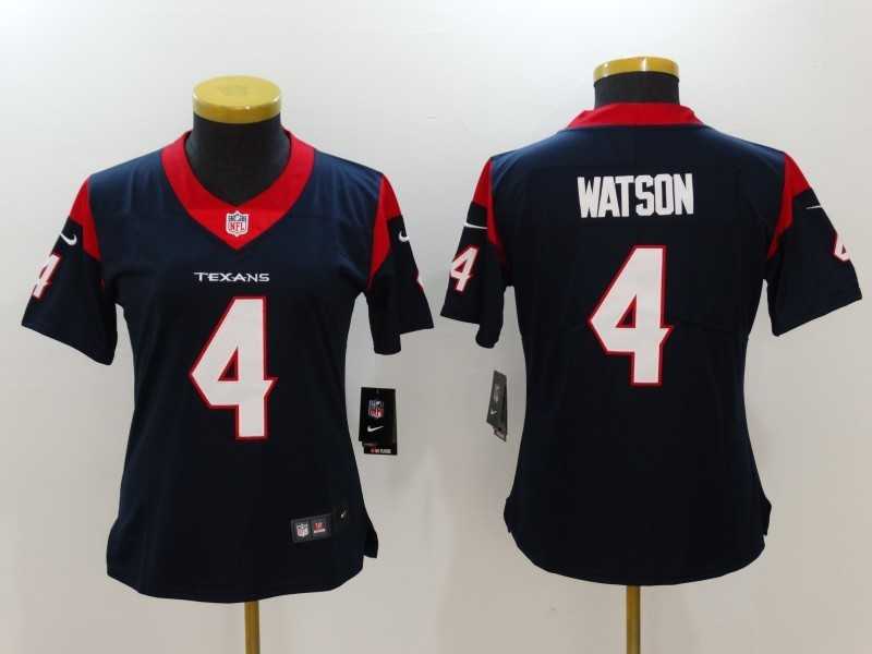 Women Limited Nike Houston Texans #4 Deshaun Watson Navy Vapor Untouchable Jersey,We sell and wholesale Women Limited Nike Houston Texans #4 Deshaun Watson Navy Vapor Untouchable Jersey on line form chian!