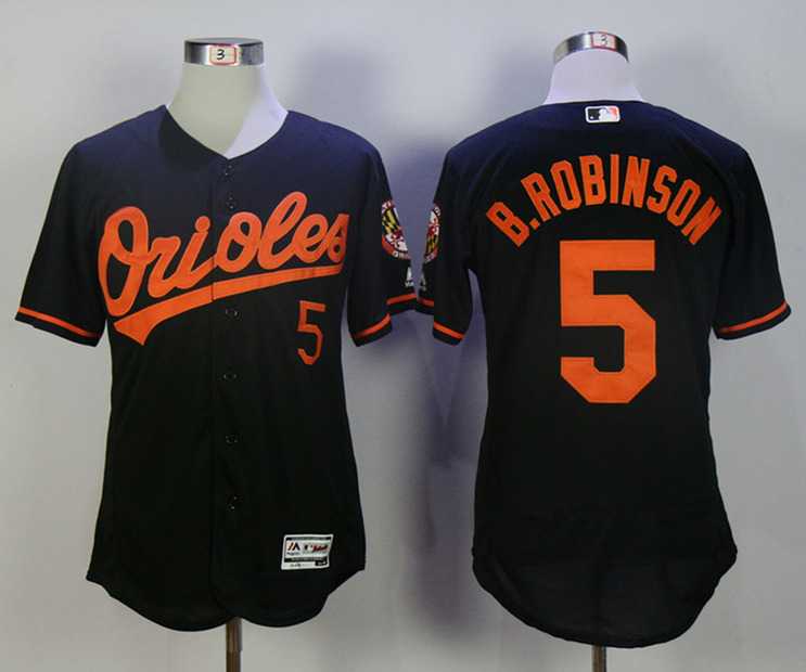 Baltimore Orioles #5 Brooks Robinson Black Flexbase Jersey,We sell and wholesale Baltimore Orioles #5 Brooks Robinson Black Flexbase Jersey on line form chian!