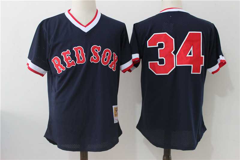 Boston Red Sox #34 David Ortiz Navy Blue Mitchell And Ness Throwback Pullover Stitched Jersey,We sell and wholesale Boston Red Sox #34 David Ortiz Navy Blue Mitchell And Ness Throwback Pullover Stitched Jersey on line form chian!