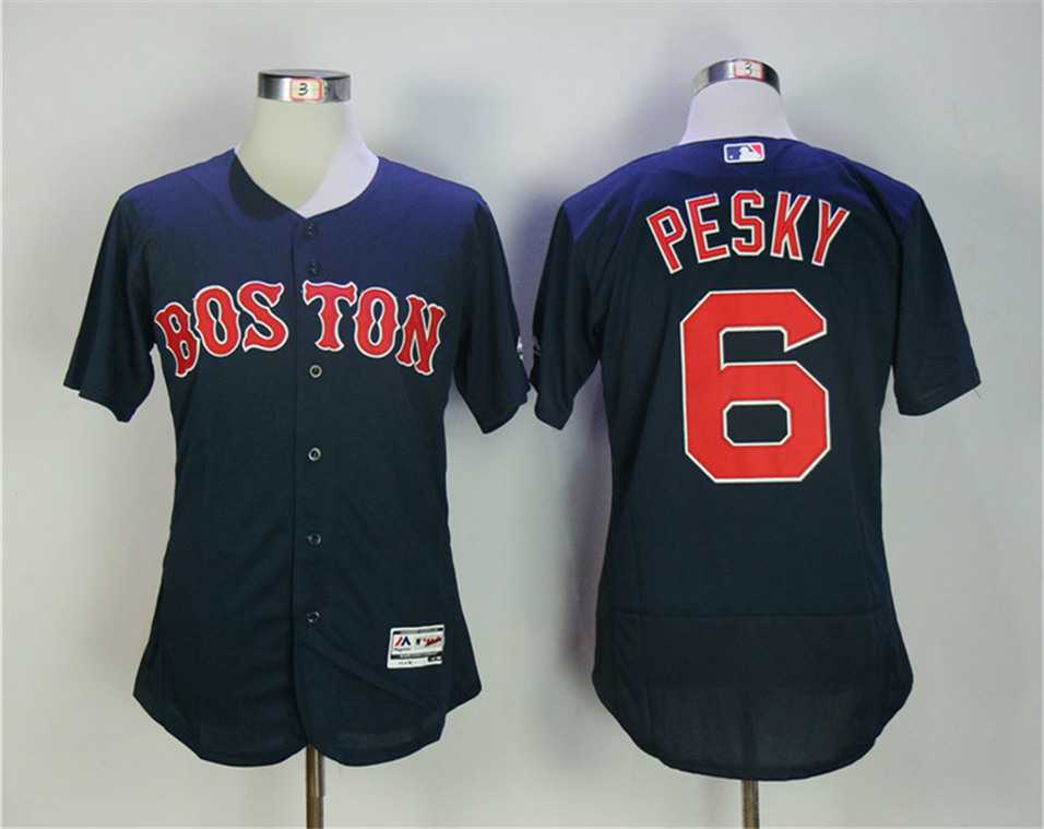 Boston Red Sox #6 Johnny Pesky Navy Flexbase Jersey,We sell and wholesale Boston Red Sox #6 Johnny Pesky Navy Flexbase Jersey on line form chian!
